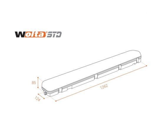 Светильник WOLTA STD LED 32Вт 4000К IP65 Матовый 4000лм ДСП14-32-001-4К – изображение 7