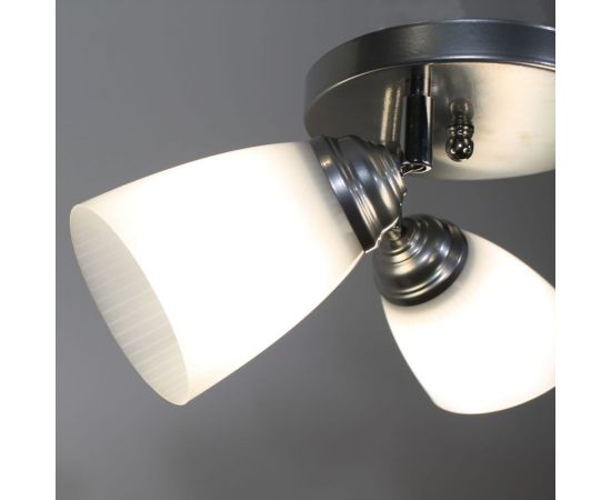 Светильник ЭЛЕТЕХ Сатурн 1317 хром (Плафон П0475) НПБ 01-3x60-176 Е27 ИУ 1005404614 – изображение 9