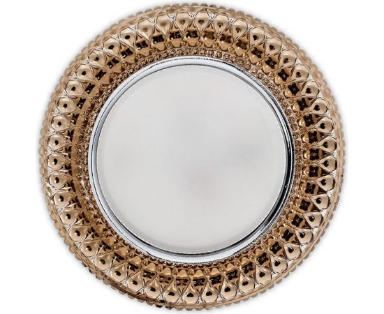 Встраиваемый светильник Smartbuy под лампу GX53 с LED подсветкой шампань SBL-06CHM2-GX53 