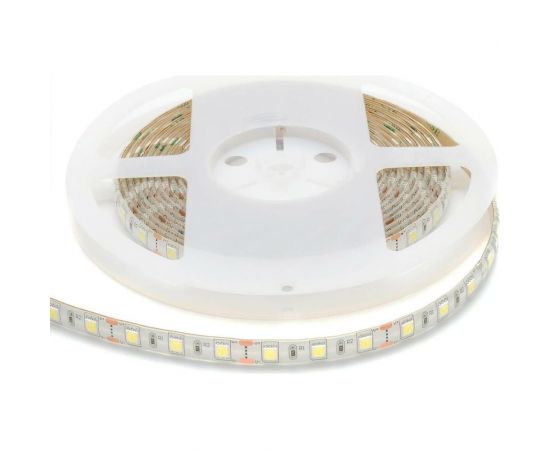 Светодиодная лента Apeyron в блистере, 12В, 14,4Вт/м, smd5050, 60д/м, IP65, 700Лм, подложка 10мм, 1м, 6500К 259BL 