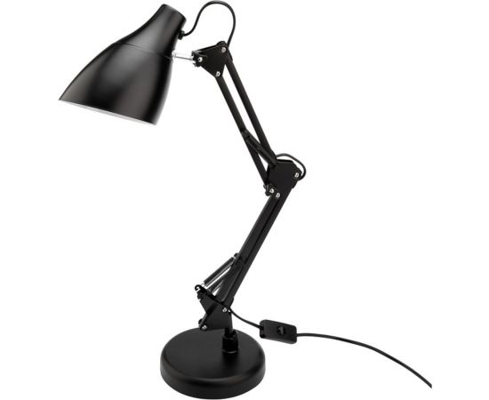 Настольная лампа REXANT Рубикон на металлической стойке с основанием Е27 черная 603-1010 