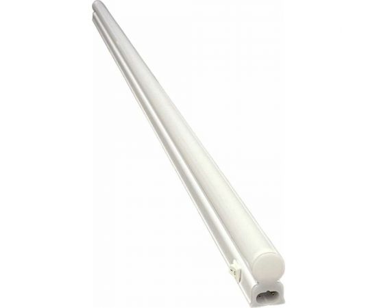 Светодиодный линейный светильник truEnergy с выключателем и кабелем с вилкой t5 22w 4000k 1780lm 1175мм белый пластик 10158 