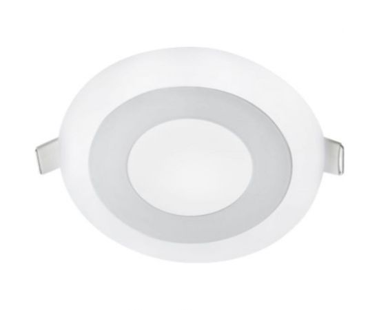 Встраиваемая светодиодная панель IN HOME RLP-BL 6Вт 230В 4000К 350Лм 105мм с подсветкой белая IP20 4690612032955 