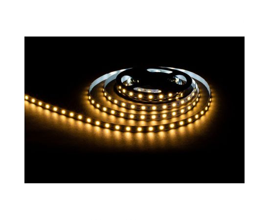 Светодиодная лента OGM 12В, 14,4Вт/м, smd5050, 60д/м, ip20, 12Лм/чип, подложка 10мм, 5м, 3000К. / LSE-268 