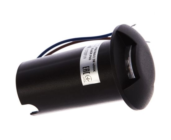 Светильник Jazzway PGR R60/2 2w 4000K Black IP65 грунтовый встраиваемый 5024861 