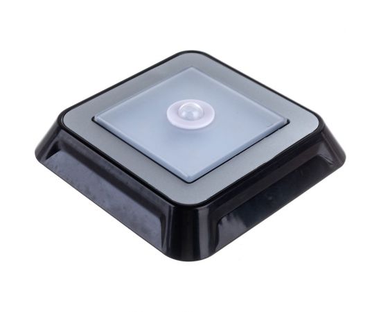 Светодиодный фонарь Smartbuy с датчиком движения и света 4 LED 4AAA, черный SBF-4-K 