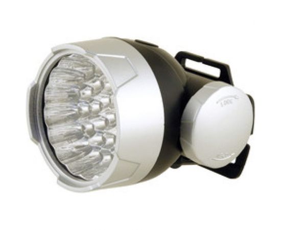 Фонарь TDM светодиодный, налобный, 18 светодиодов, 54 лм/Вт, батарейки 3xAAA SQ0350-0004 