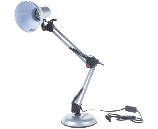 Настольная лампа Лючия Юниор 465 40W E27 серебристая 4606400609599 