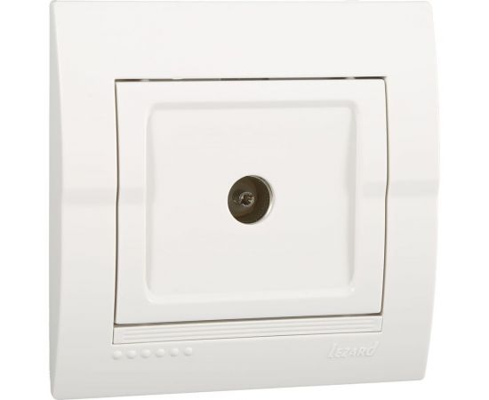 ТВ розетка Lezard DERIY оконечная белый 702-0202-130 