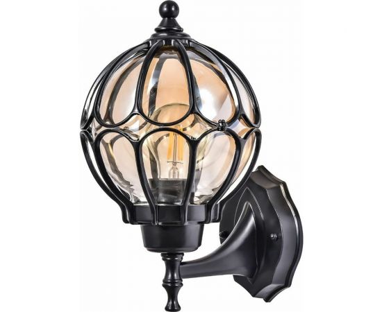 Садово-парковый светильник FERON 60W 230V E27 IP44 черный, PL3701 6340 