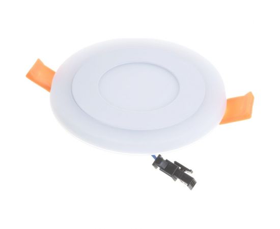 Встраиваемая светодиодная панель IN HOME RLP-BL 6Вт 230В 4000К 350Лм 105мм с подсветкой белая IP20 4690612032955 – изображение 2