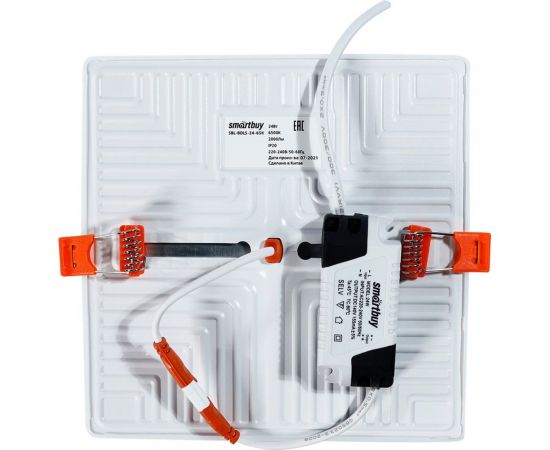 Светодиодный безрамочный светильник Smartbuy BDLS квадрат 24Вт/6500К SBL-BDLS-24-65K – изображение 2