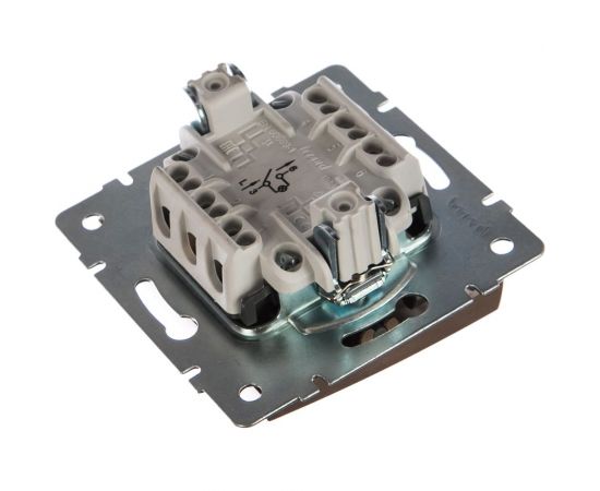 Выключатель с подсветкой Lezard RAIN цвет бронза, матовый 703-3188-111 – изображение 2