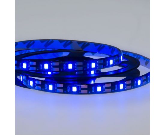Светодиодная лента Lamper LED USB 5В, 1 м, 8 мм, IP65, SMD 2835, 60 LED/m, свет синий 141-383 – изображение 2