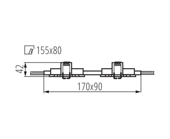 Точечный светильник KANLUX SEIDY CT-DTL250-B 18284 – изображение 2