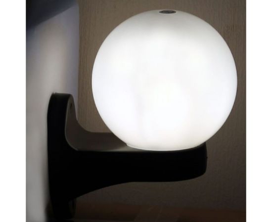 Светильник ЭЛЕТЕХ Шар 160 НБУ 06-40-01 опал IP44/корпус черный 1030480467 – изображение 2