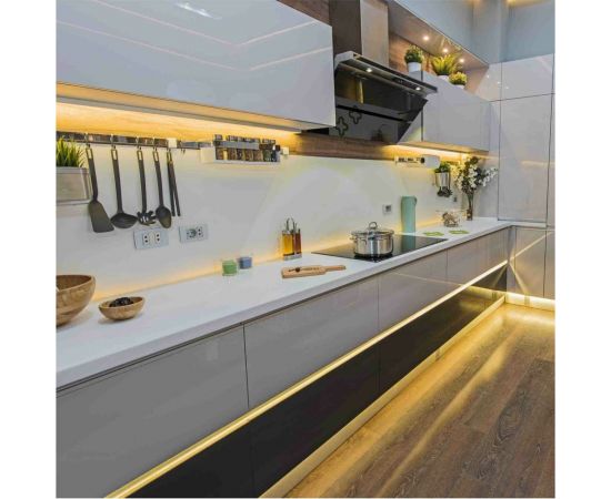 Комплект светодиодной ленты OGM 12В, 14,4Вт/м, smd5050, 60д/м, IP20, 600Лм/м SL-13 – изображение 3