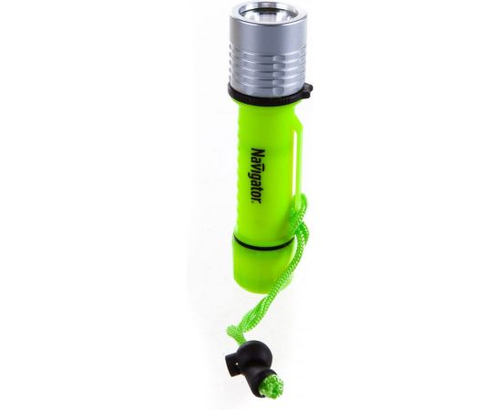 Фонарь Navigator, NPT-R09-3AAA, пластик+резина, 1LED, 3Вт, 3 режима, желтый 61436 – изображение 3