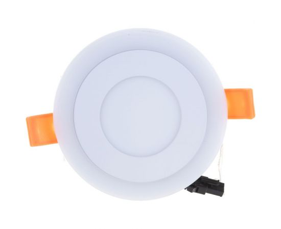 Встраиваемая светодиодная панель IN HOME RLP-BL 6Вт 230В 4000К 350Лм 105мм с подсветкой белая IP20 4690612032955 – изображение 3