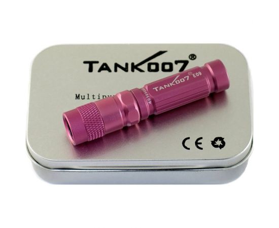 Светодиодный фонарь с комплектацией TANK007 розовый E09P – изображение 3
