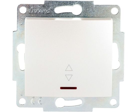 Проходной выключатель с подсветкой LEZARD KARINA жемчужно-белый перламутр 707-3088-114 – изображение 3