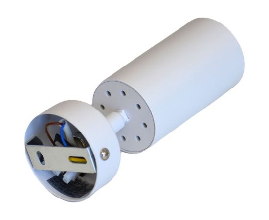 Накладной поворотный светильник truEnergy GU10 D55xH100мм IP20 белый/алюминий 21330 – изображение 4