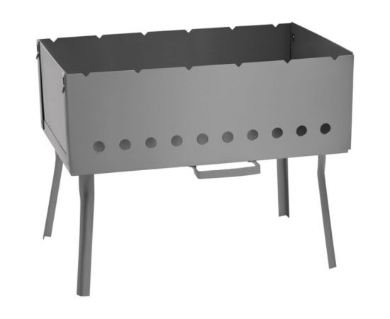 Складной мангал СОКОЛ 40х25х14.5 см, 1.5 мм, с 6 шампурами, в чехле 62-0063 – изображение 5