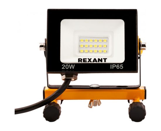Прожектор с переноской REXANT EXPERT 20 Вт 1600 Лм 6500 K шнур с вилкой 0,5 м 605-020 – изображение 5