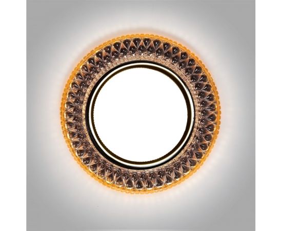 Встраиваемый светильник Smartbuy под лампу GX53 с LED подсветкой шампань SBL-06CHM2-GX53 – изображение 5