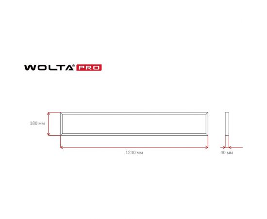 Светильник WOLTA PRO, Лайнер ДПО01-54-102-6К – изображение 6