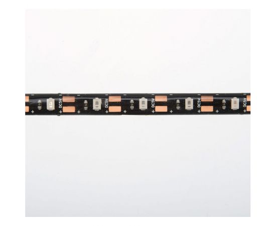 Светодиодная лента Lamper LED USB 5В, 1 м, 8 мм, IP65, SMD 2835, 60 LED/m, свет синий 141-383 – изображение 6