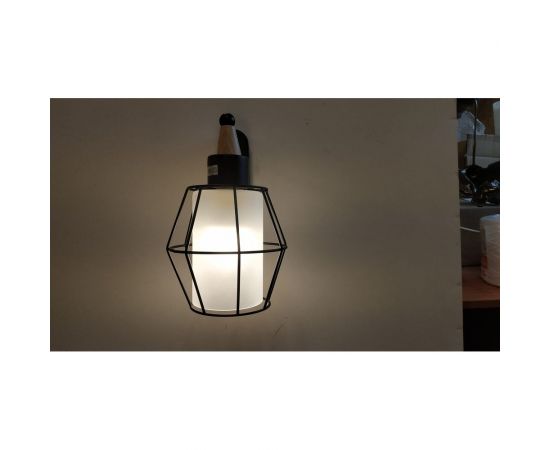 Бра JUPITER LIGHTING черная + светлое дерево-1х60W E27 230V MО 85-1039/1 bl – изображение 8