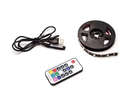 ТВ-подсветка Apeyron, комплект светодиодной ленты 5В, 14,4 Вт/м, RGB 10-69 