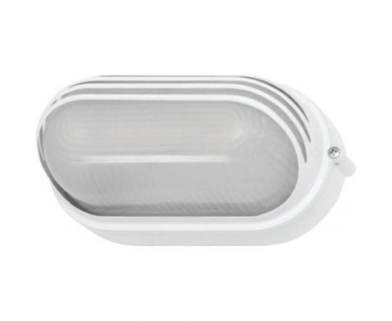 Влагозащищенный светильник Navigator 94 818 NBL-O3-100-E27/WH НПБ 1207 белый овал с ресничками 100Вт IP54 94818 