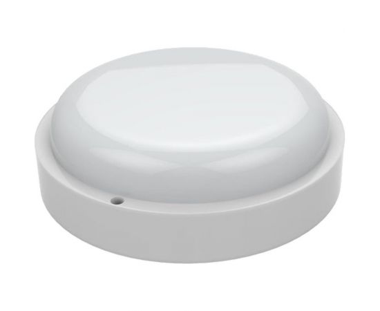 Светильник ЖКХ GAUSS LITE круг 25W 1890lm 6500K 200-240V IP65 D210х52мм белый LED 1/20 126418325 