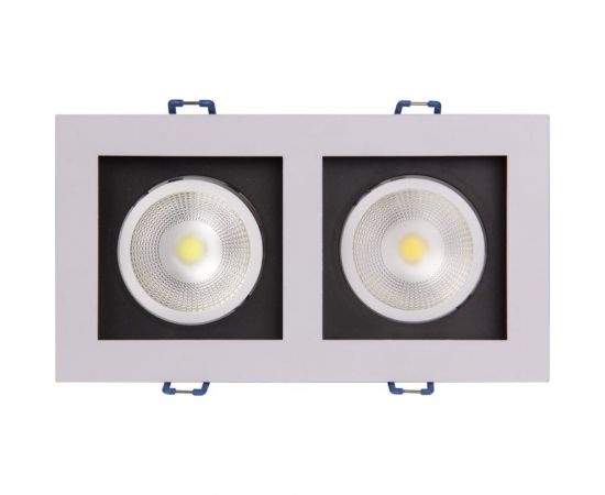 Встраиваемый светильник Jazzway PSP-S 212 2x8W 4000K 55 гр. White IP40 5005655 