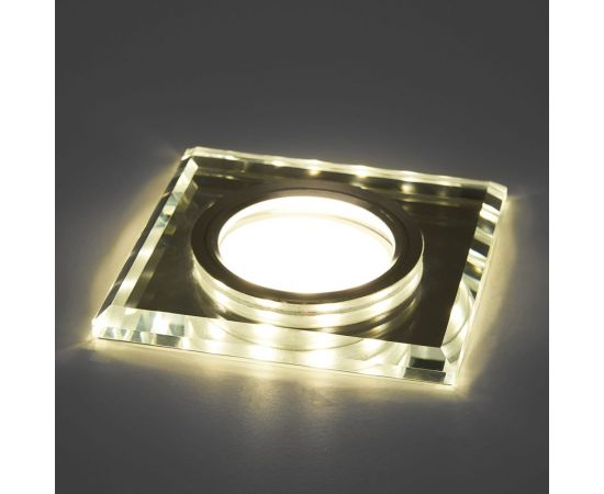 Встраиваемый потолочный светильник FERON с белой LED подсветкой CD8150 MR16 G5.3 белый 41910 