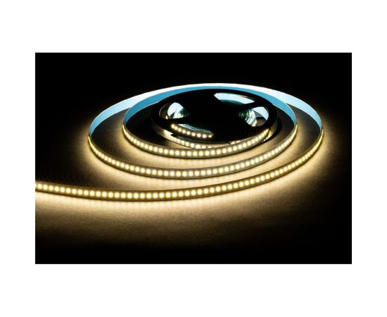 Светодиодная лента OGM 12В, 14,4Вт/м, smd2835, 180д/м, ip20, 19лм/чип, подложка 10мм, 5м, 4000к. / LSE-263 