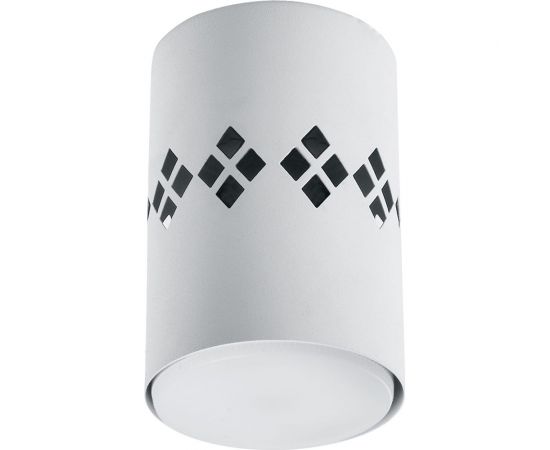 Светильник для натяжных потолков Feron HL351 12W, 230V, GX53 и подсветка 1W, 4000K, белый, 41455 