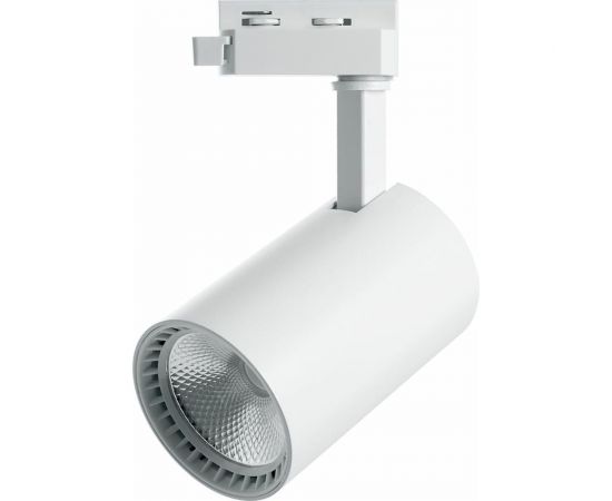 Трековый светодиодный светильник на шинопровод Feron AL102 12W, 1080 Lm, 4000К, белый, 35 градусов 29513 