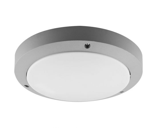 Садово-парковый светильник FERON DH030 230V без лампы E27, 270х75 серый 11869 