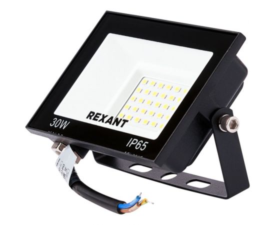 Светодиодный прожектор REXANT LED 30 Вт 2400 Лм 4000 K черный корпус 605-032 – изображение 2