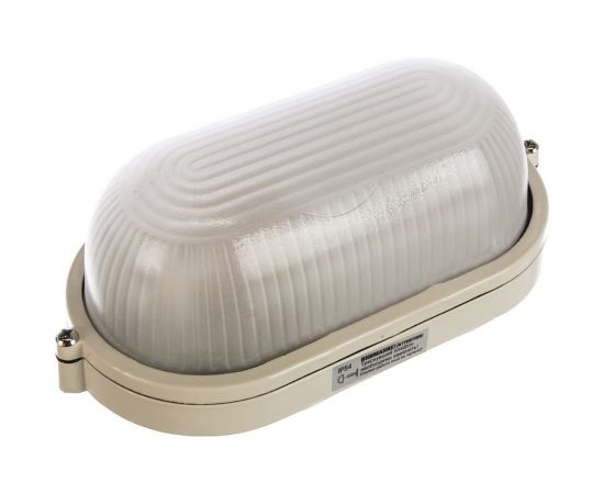 Светильник IEK НПП/НПБ, 1401, белый, овал, 60Вт, IP54, ИЭК LNPP0-1401-1-060-K01 – изображение 2