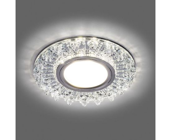 Встраиваемый потолочный светильник с подсветкой FERON CD944 15LEDх2835 SMD, 4000K, MR16, 50W, G5.3 32992 – изображение 2