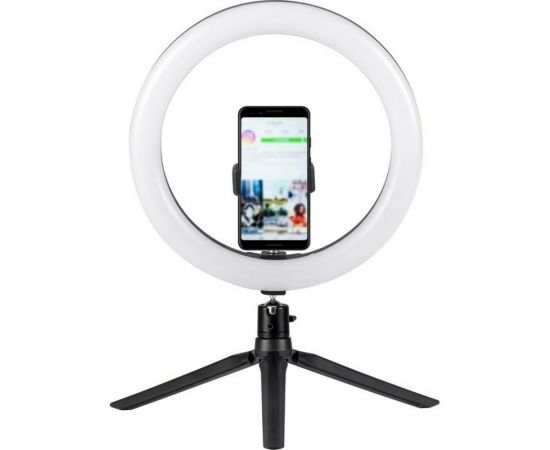 Кольцевой свет Camelion KD-849 C02 LED 10 Вт, подставка для смартфона, на треноге 13012 – изображение 2