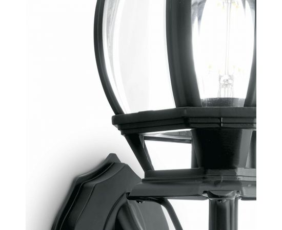 Светильник FERON НБУ-100w вверх, Е27, IP44, черный 11096 – изображение 2