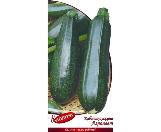 Семена Агрони Кабачок цуккини АЭРОНАВТ 3516 – изображение 2
