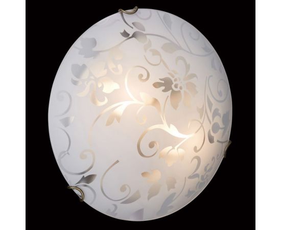 Настенно-потолочный светильник SONEX стекло, E27, 3х100W, VUALE 308 – изображение 2