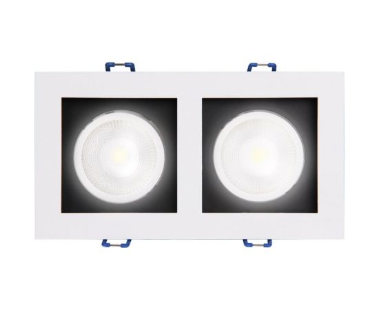 Встраиваемый светильник Jazzway PSP-S 212 2x8W 4000K 55 гр. White IP40 5005655 – изображение 2