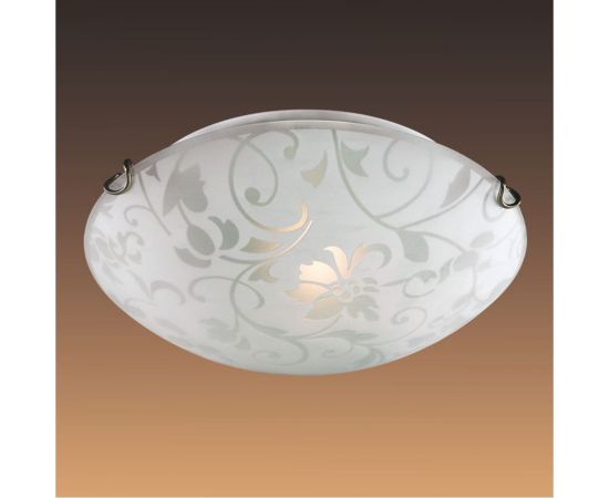 Настенно-потолочный светильник SONEX стекло, E27, 3х100W, VUALE 308 – изображение 3